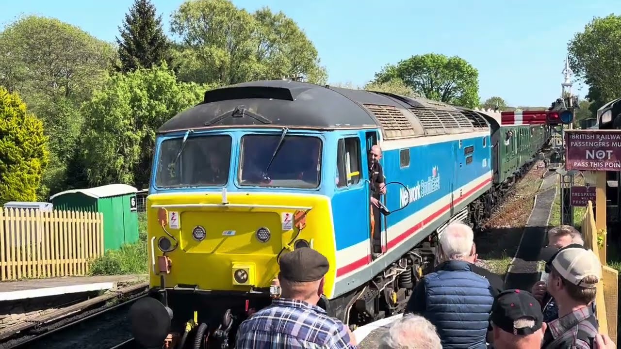 Swanage Railway, Diesel Gala 2025, on Sat.10th May 2025