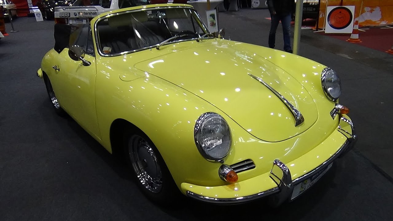 1963 - 1965 Porsche 356 SC Cabrio - Exterior and Interior - Hamburg Motor Classics 2017