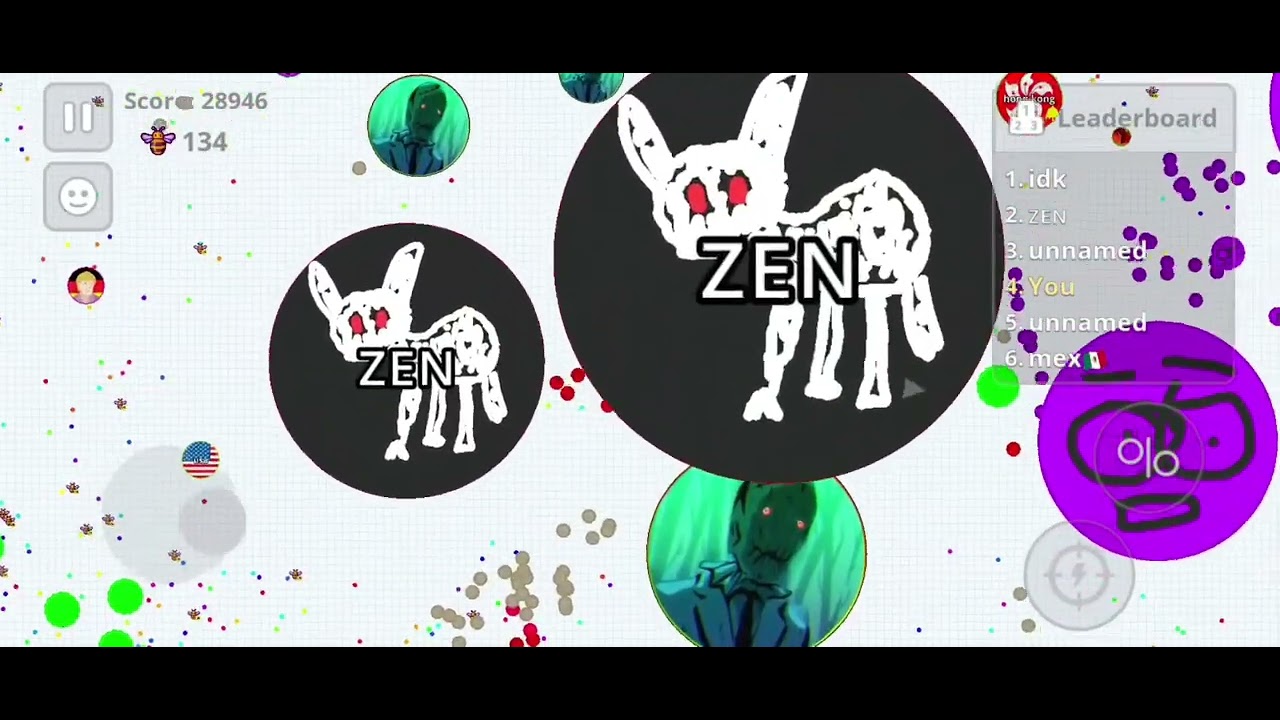 Agar.io Mobile-Random Duo