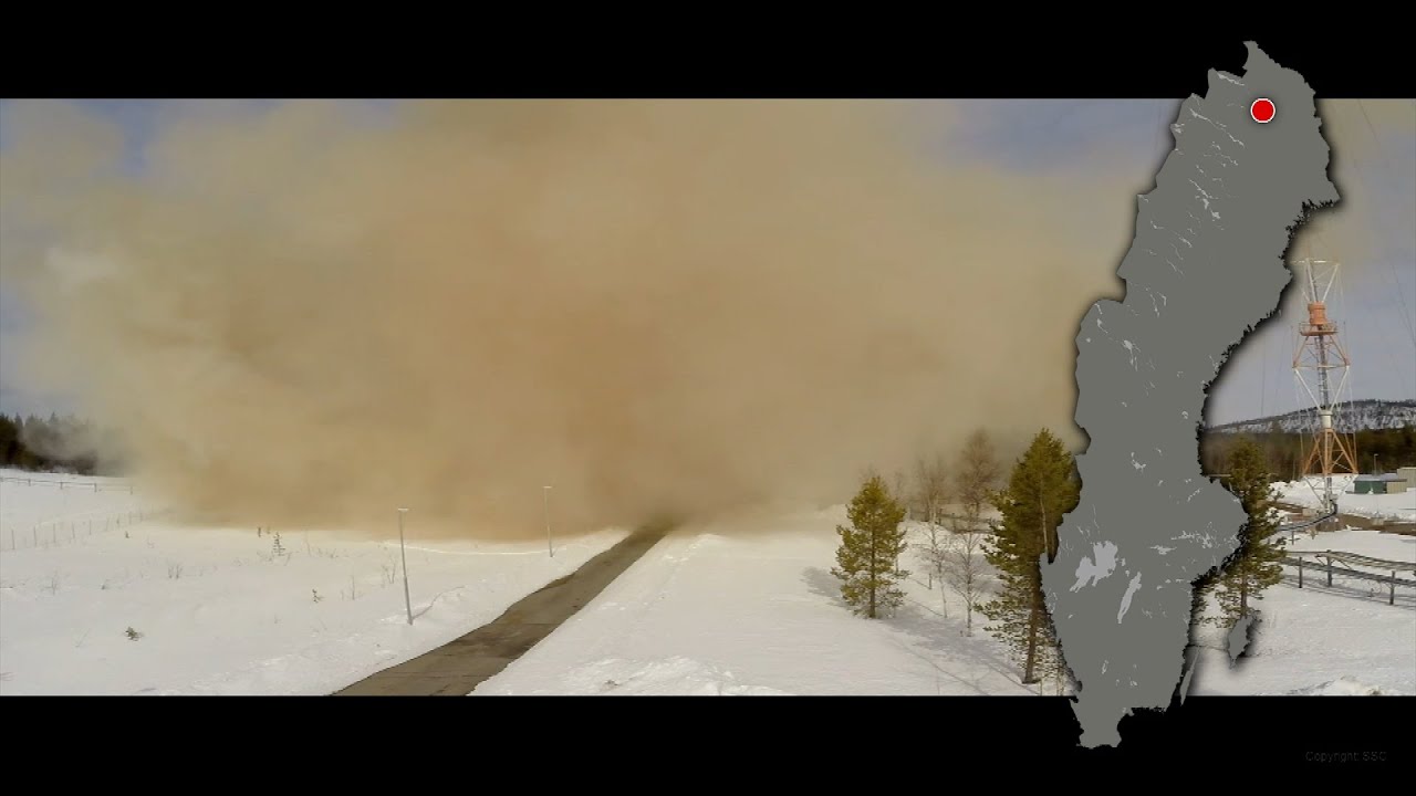 Omfattande brand Esrange TRAILER