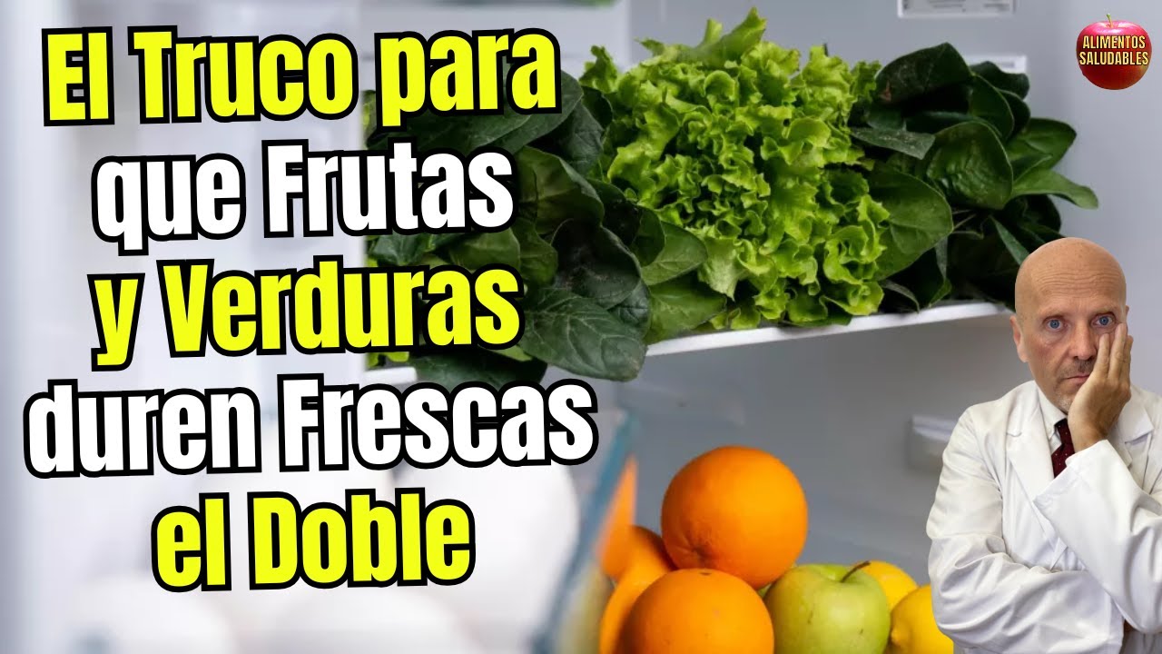🍋🧪EL TRUCO CON ACIDO CITRICO ALIMENTARIO PARA QUE FRUTAS Y VERDURAS DUREN EL DOBLE SIN ALTERARSE 🍋🧪