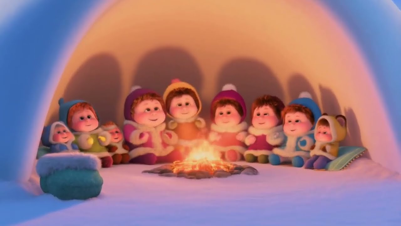 Arctic Friends in the Snow ❄️ | Fun Arctic Animals & Igloos | Kids Song