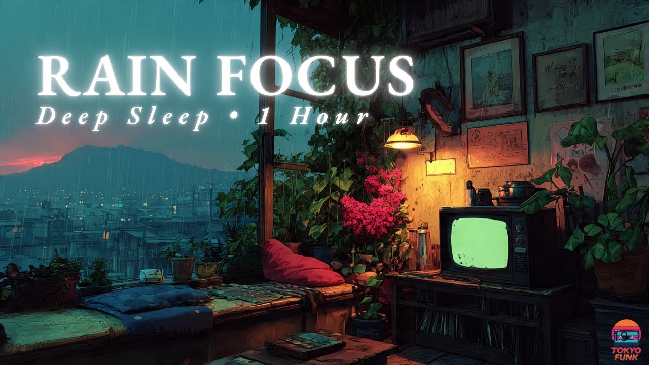 Rainy Tokyo Nights Lofi 🎌🌃  Beats for  Study & Sleep