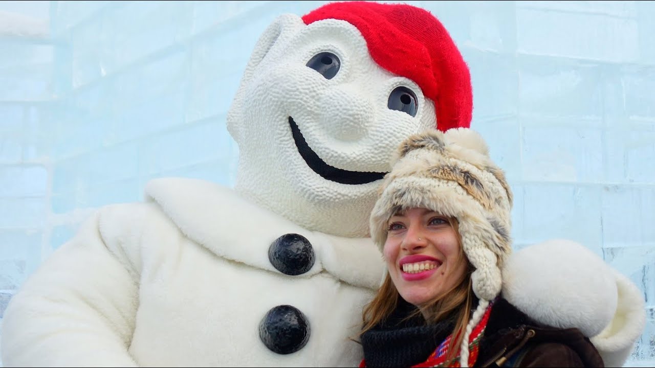CARNAVAL DE QUÉBEC ❄️ Quebec City Winter Carnival Adventure 🥶 Dog Sled, Ice Fishing & Sleigh Rides 🐕