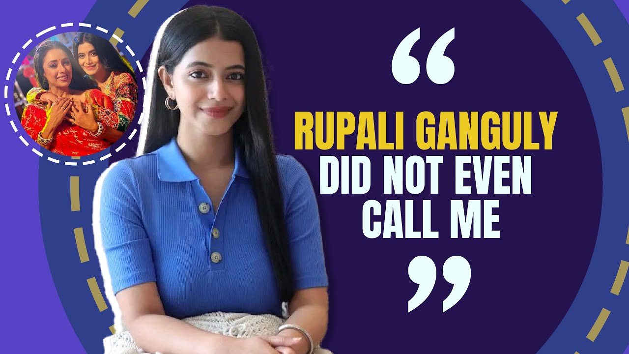 Anupamaa’s Alisha Parveen calls her replacement ‘unfair,’ opens up on Rupali, Rajan Shahi & more