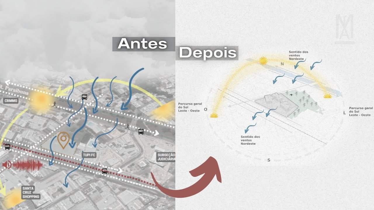 Criei um diagrama de conforto ambiental no Photoshop Online a partir de um diagrama feito no CANVA