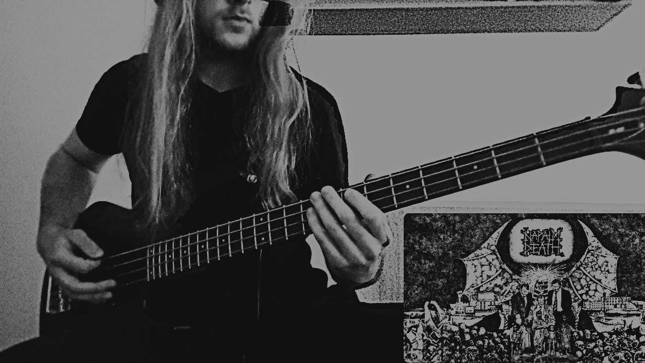 Napalm Death - Scum (bass cover)