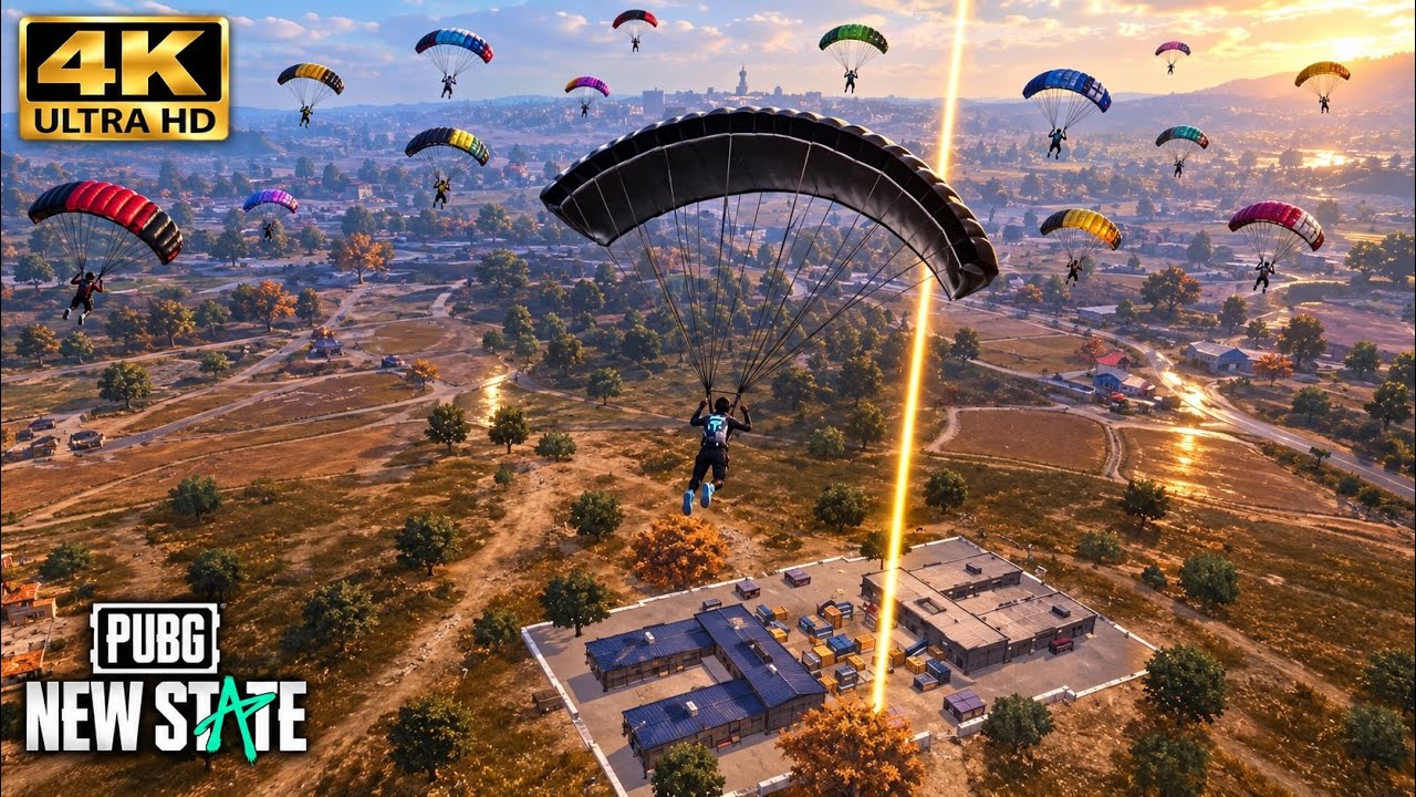 PUBG: NEW STATE Intense ERANGEL Highlights (ULTRA 90FPS) Max Graphics Gameplay 