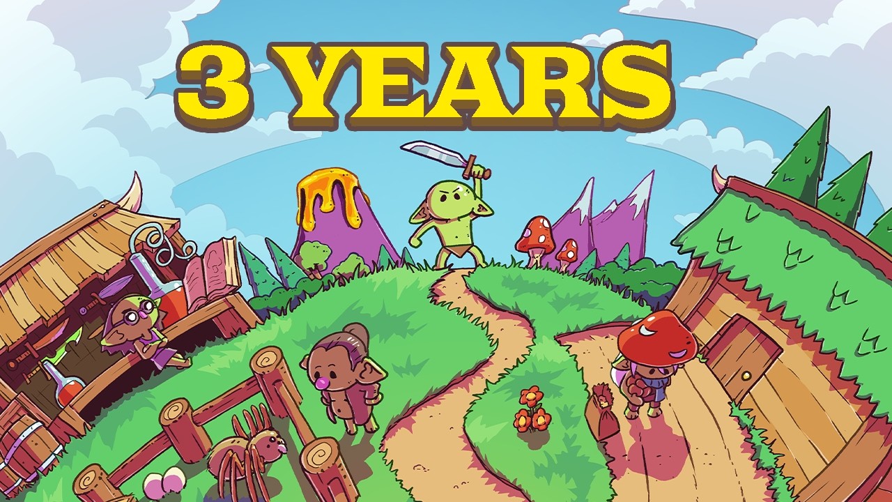 3 года разработки игры за 8 минут