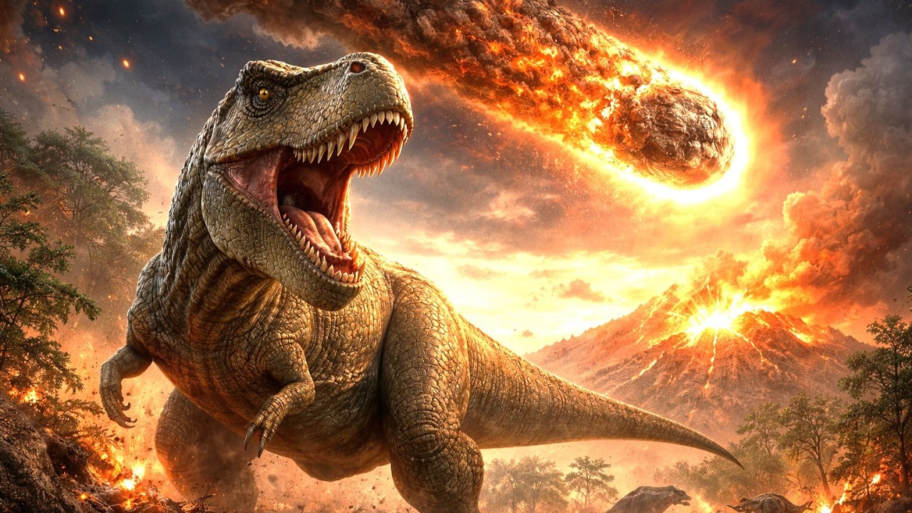 66 МИЛЛИОНОВ ЛЕТ НАЗАД. КАК ИСЧЕЗЛИ ДИНОЗАВРЫ | NEXUM