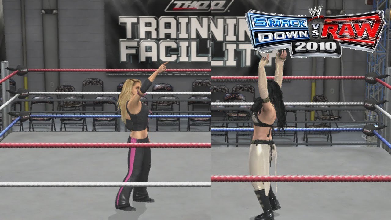 Smackdown vs Raw 2010 | All Divas Make Taunts