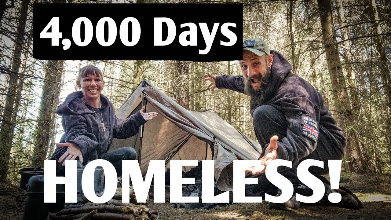 4000 Days LIVING IN A TENT! - UK 🇬🇧 Nomads