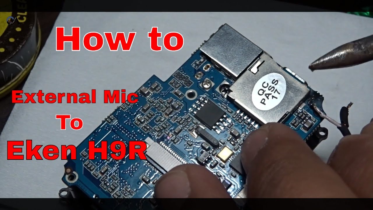 Eken H9R External mic - DIY || Any Eken Action Camera #diy || In Nepal Vlogs