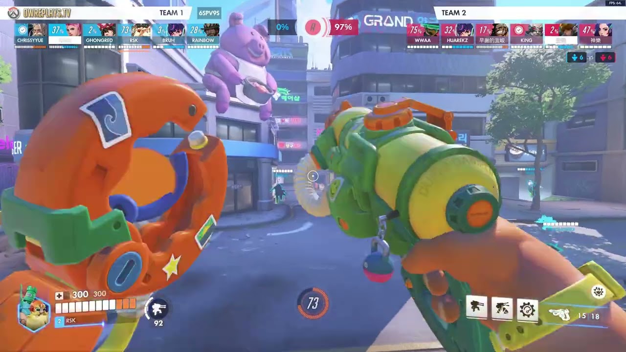 Busan 0-2: Round 1 Lost the Conversion War, Round 2 Lost the Abi... by RSK &mdash; Overwatch Replay 6SPV9S