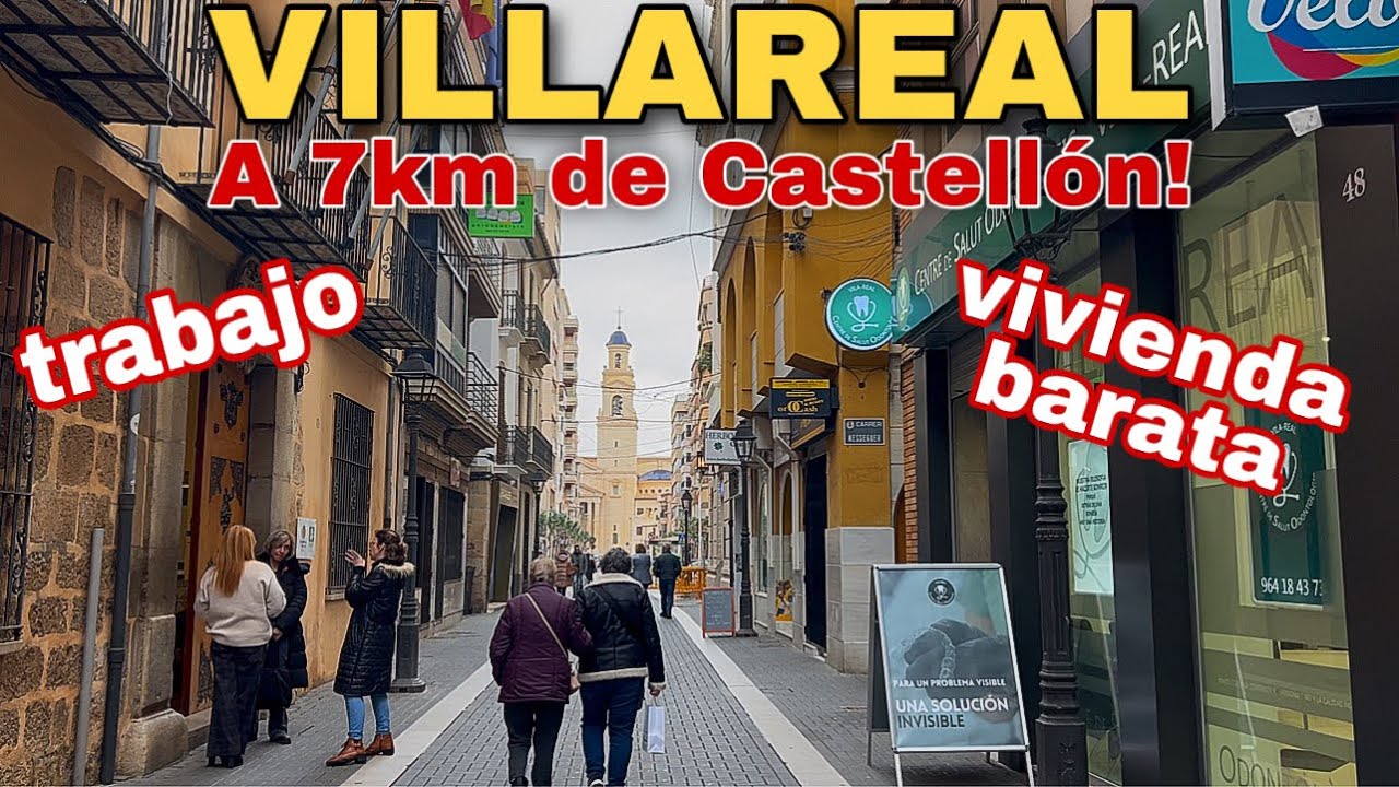 Villarreal - Ciudad con trabajo, fútbol y calidad de vida! 🏘️