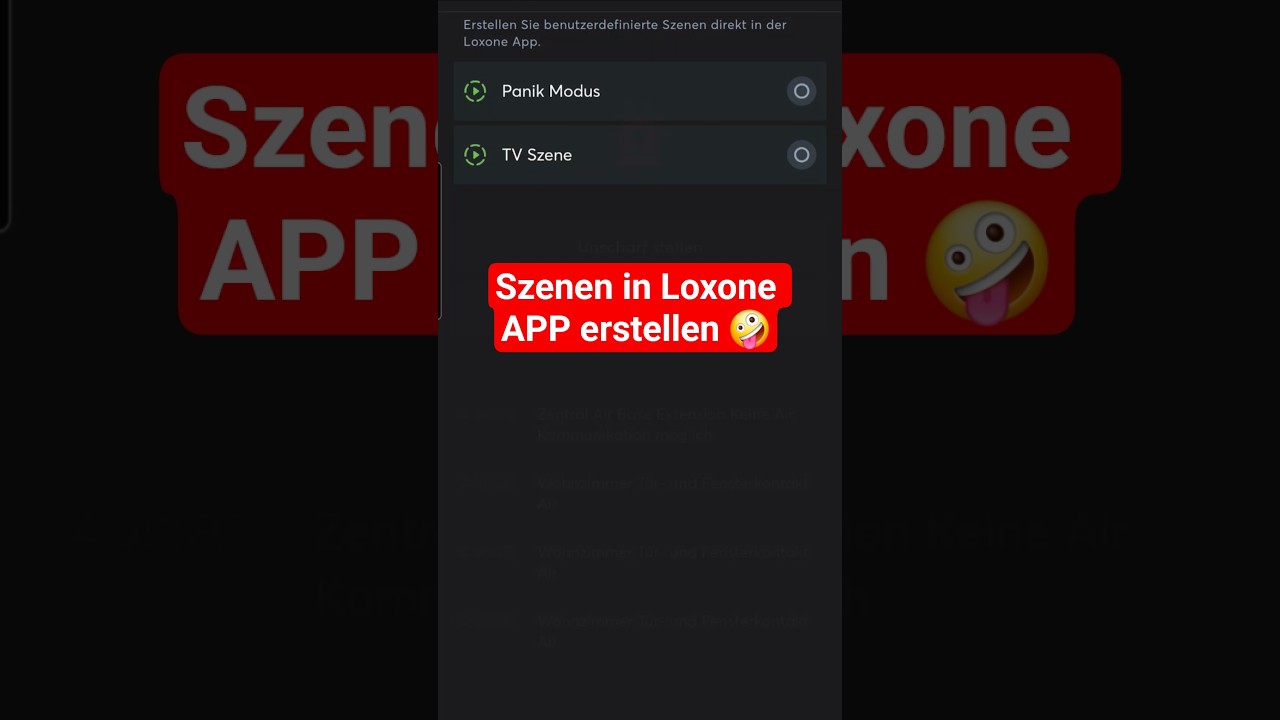 Szene in App erstellen 😎