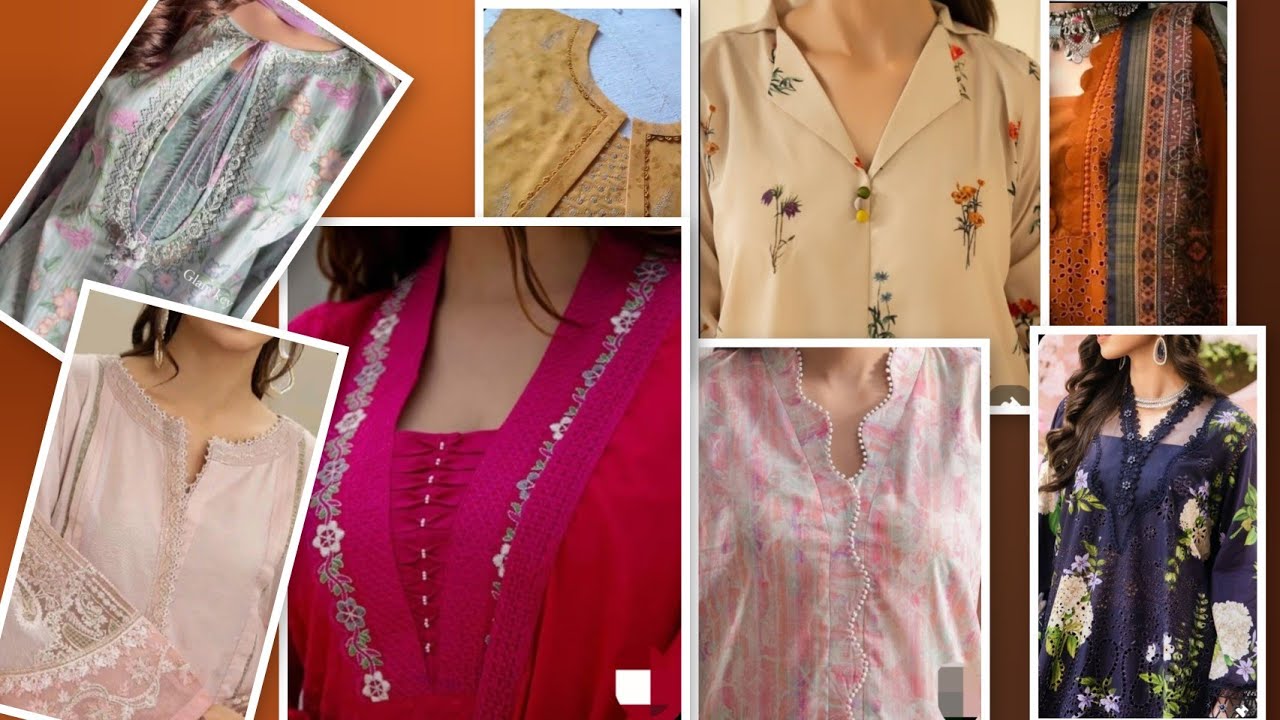  stylish gala design for winter dresses/ stylish neck design/ Winter Dresses Get a STYLISH New Look