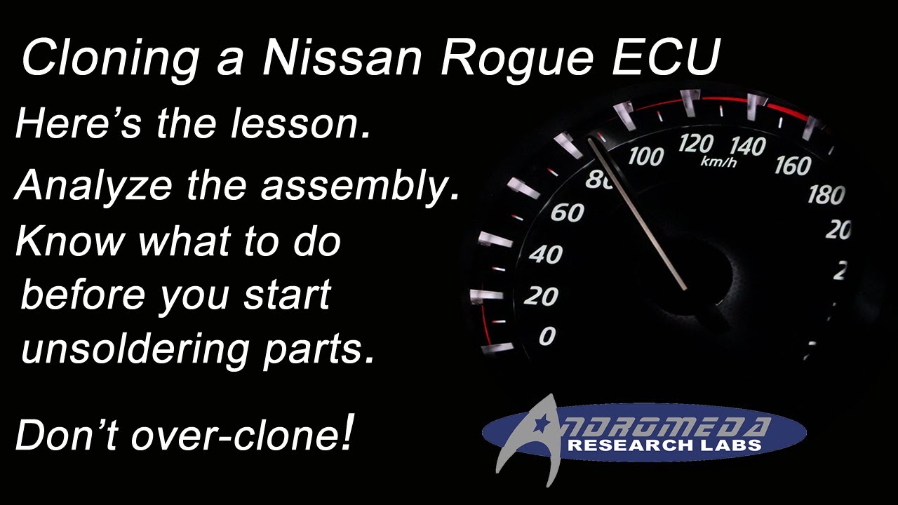 Cloning a Nissan Rogue ECU-How to clone an ECU-Clone a Nissan ECU-ECU ECM PCM cloning-Module cloning