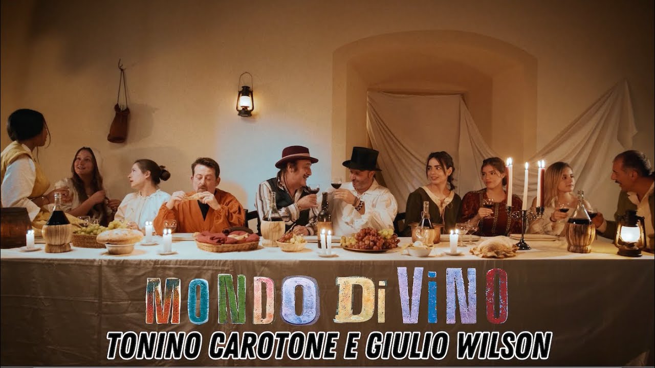 Tonino Carotone e Giulio Wilson - Mondo DiVino (Official Videoclip)