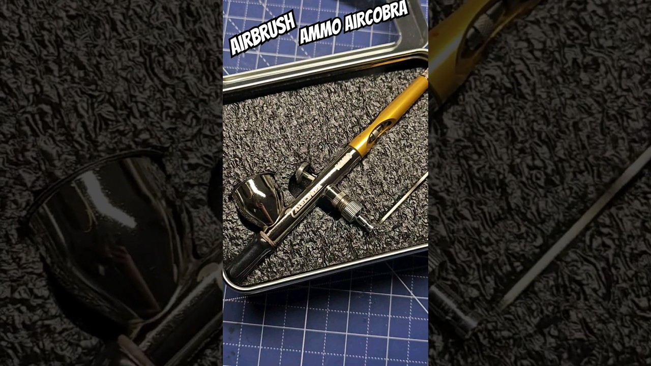 Airbrush Ammo Aircobra: Easy Assembly and Disassembly Guide #hobby #scalemodel #airbrushing