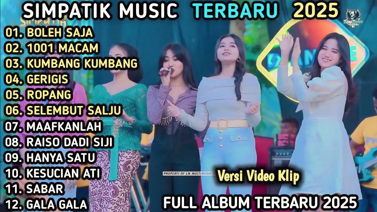 BOLEH SAJA, 1001 MACAM - ALL ARTIS SIMPATIK - KUMBANG KUMBANG - SIMPATIK MUSIC TERBARU 2025 