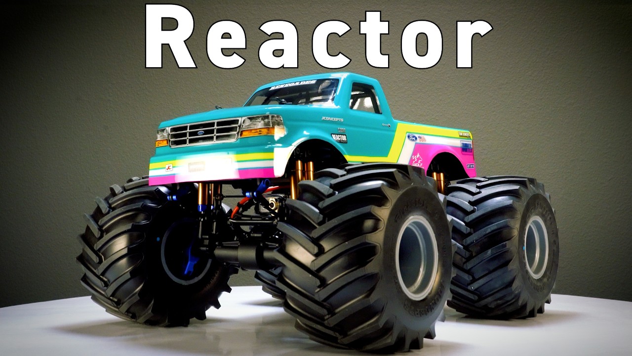 JConcepts Reactor Retro RC Monster Truck