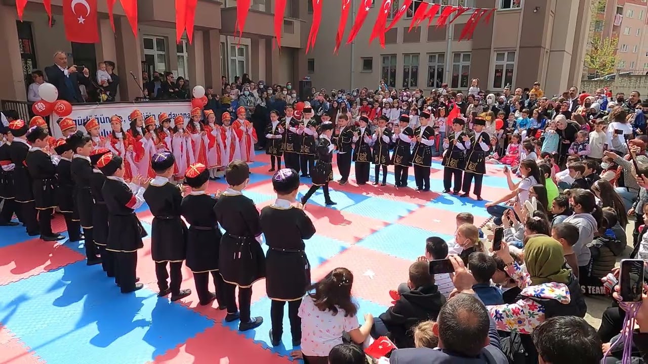 23 NİSAN GÖSTERİSİ KAFKAS DANSI - 4K
