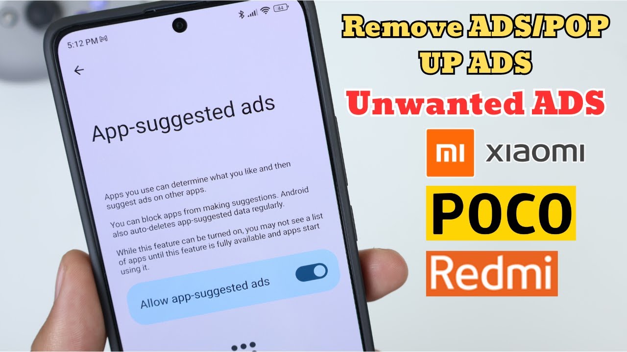 Remove Ads and POP UP ADS on Xiaomi, POCO and REDMI Phones! No More Ads sa Device Mo!
