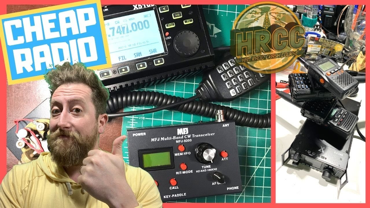 Cheap Amateur Ham Radios For A TIGHT Budget and Beginners!