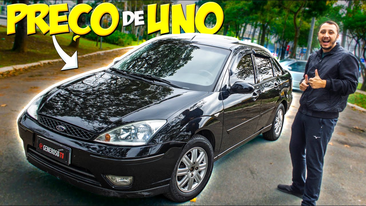 O SEDAN LUXUOSO DESVALORIZADO ABAIXO DOS 26 MIL REAIS😱 FORD FOCUS 2.0 GHIA