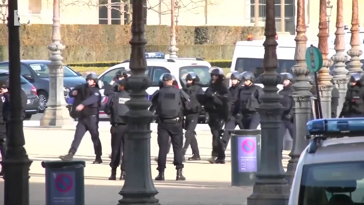 French police seek to establish whether Louvre attacker acted alone