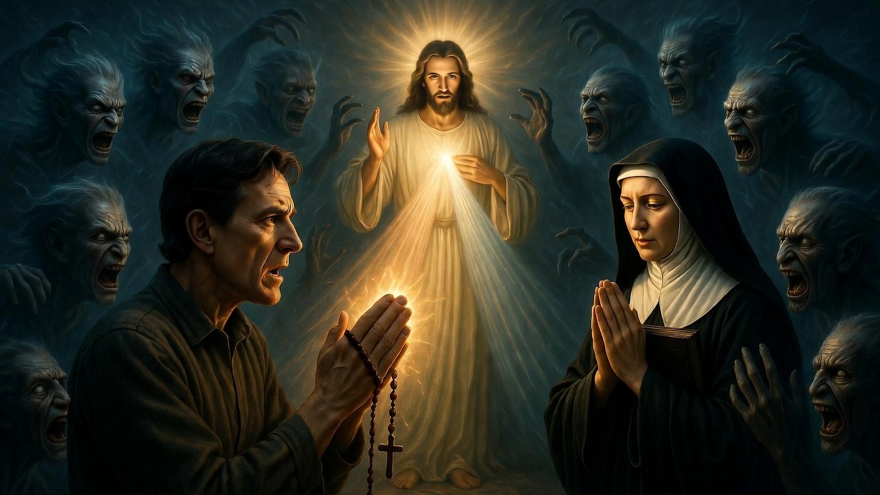 Santa Faustina vide i demoni attaccare durante questa preghiera