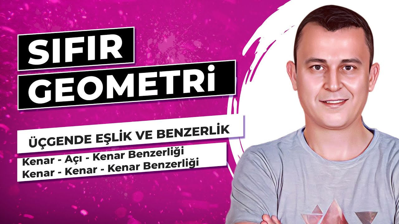K-A-K ve K-K-K Benzerliği | ÜÇGENDE EŞLİK BENZERLİK | F10 YAYINLARI SIFIR GEOMETRİ