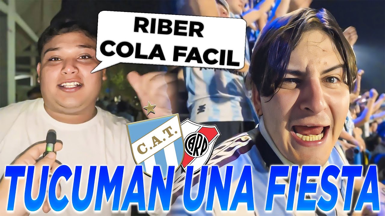 LOCURA EN TUCUMÁN 🔵⚪| Atlético Tucumán BAILÓ a River en el Monumental | VLOG DEL 2 A 0