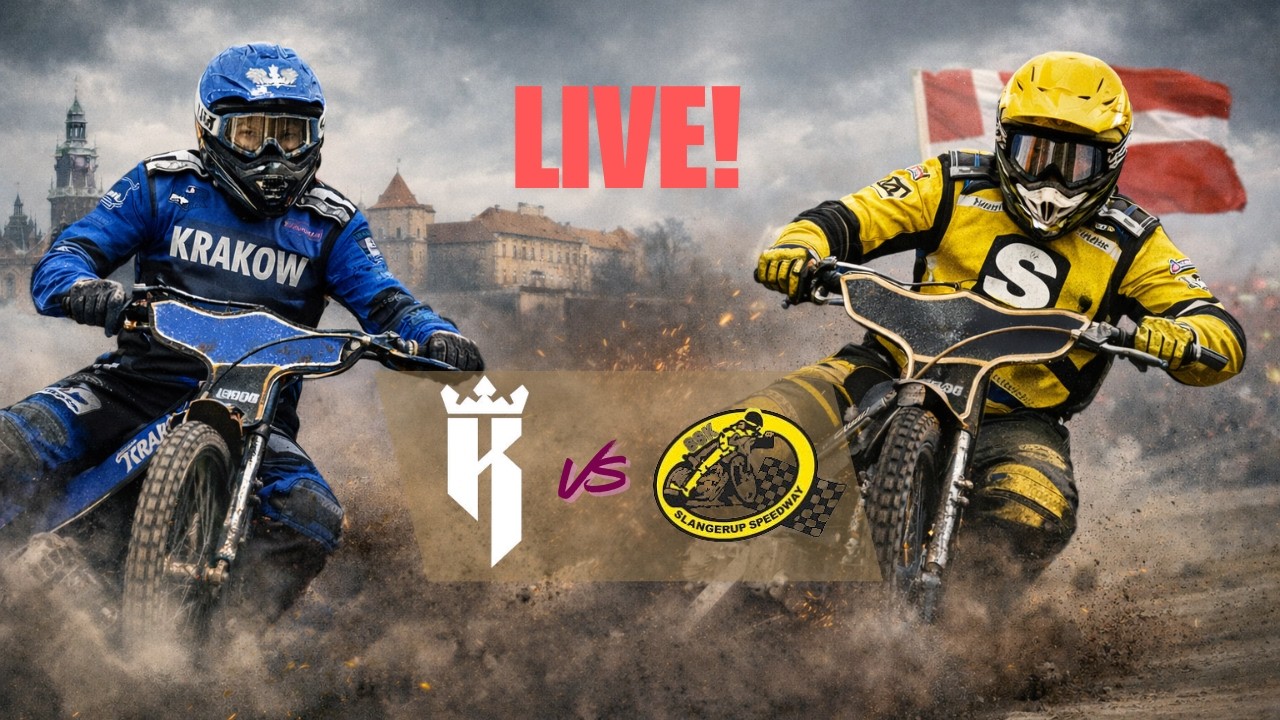 SPEEDWAY KRAK&Oacute;W vs SK SLANGERUP | PUCHAR MIASTA KRAKOWA || NA ŻYWO