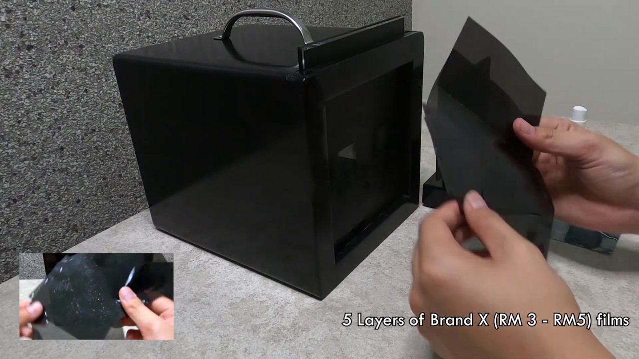 Comparison : 5 Layers Common Film VS IrisPro Film