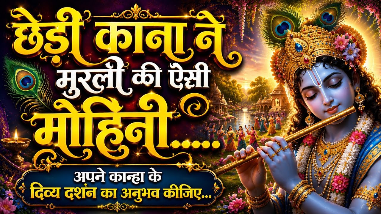 आत्मा को वृंदावन ले जाने वाली दिव्य कृष्ण रास लीला | कान्हा की मुरली