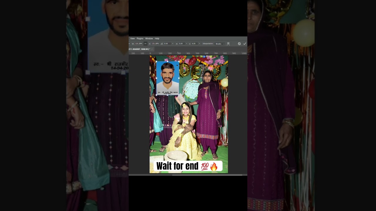 Photo merge in photoshop ? #woow #designinspiration #design #photoshop #photoshoptutorial #family