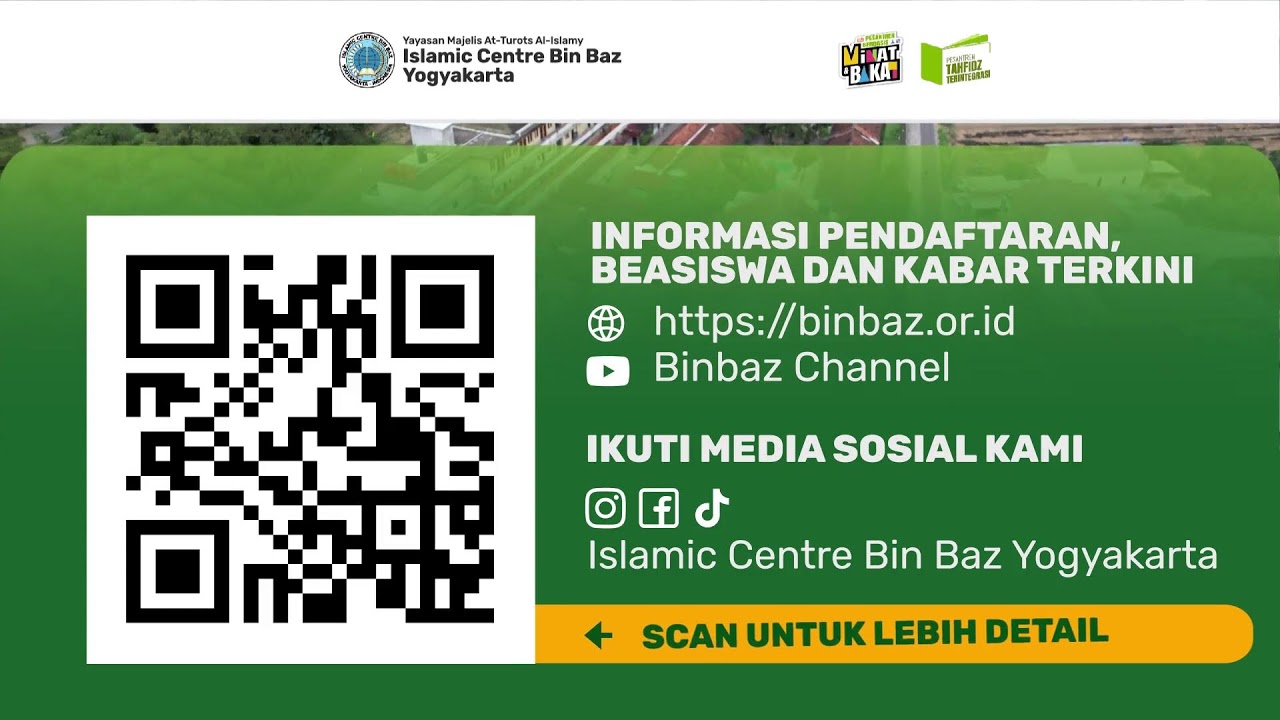 [LIVE] Sholat Tarawih 17 Ramadan | Bersama Santri Setingkat SMA Islamic Centre Bin Baz Yogyakarta