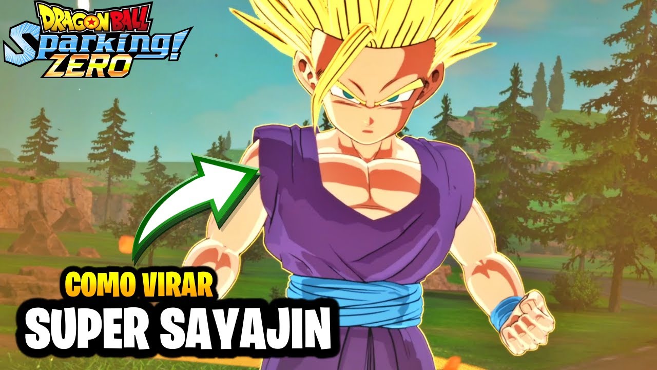 Como virar SUPER SAYAJIN no dragon ball sparking zero !!!