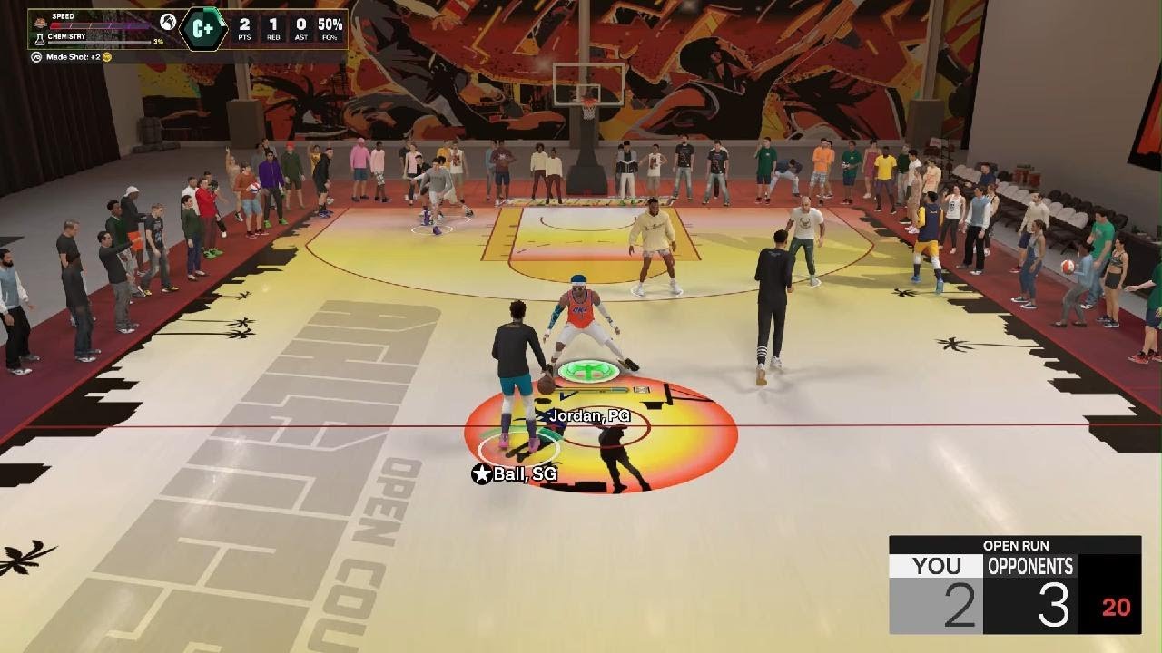 NBA 2K26: 22 PTS 4 REB 3 BLK