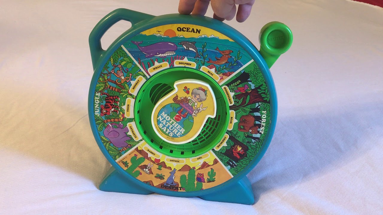 Mother Nature See And Say 1990 Mattel