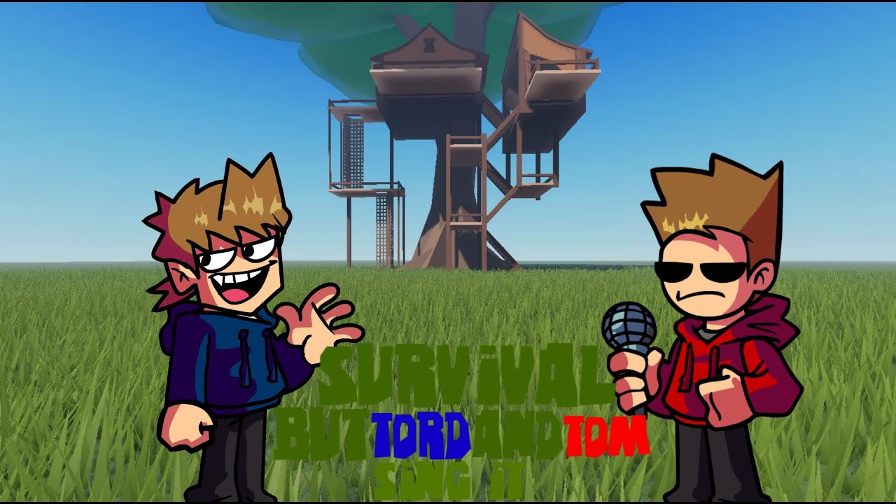 FNF Survival but tord and tom sing it online style
