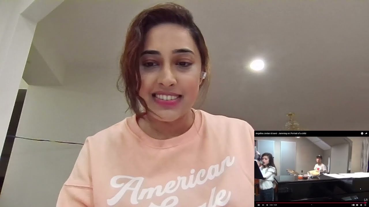 Angelina Jordan’s ‘PORTRAIT OF A CHILD’ Performance – Watch My Reaction!