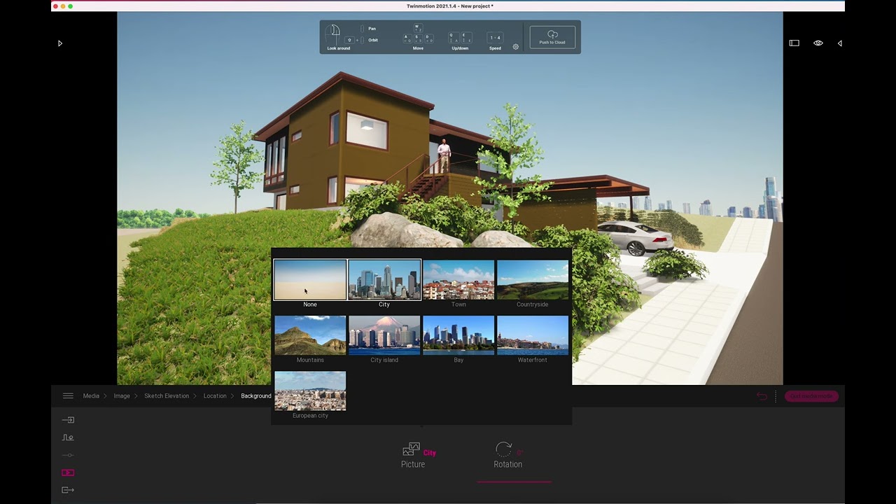 Twinmotion Sketch Rendering