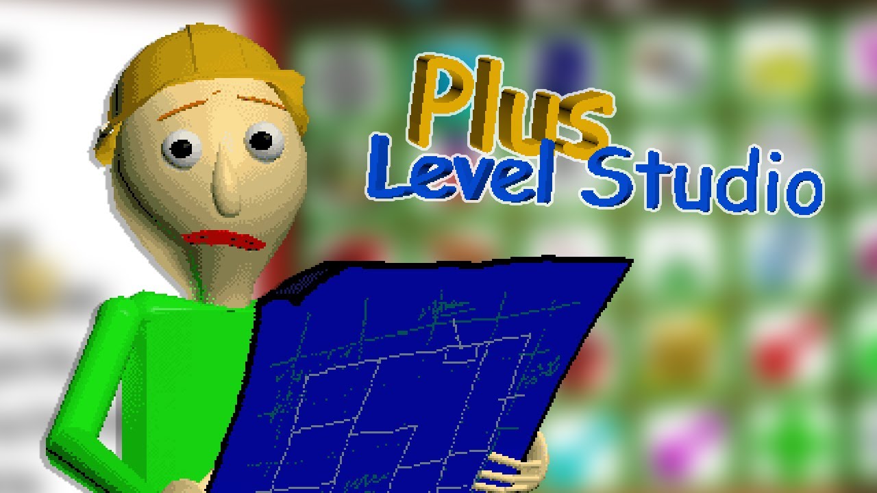 НОВЫЙ РЕДАКТОР УРОВНЕЙ ДЛЯ BALDI'S BASICS PLUS | Обзор Baldi's Basics Plus Level Studio