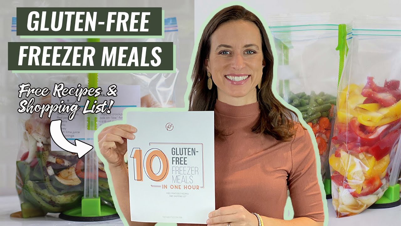 10 Gluten-Free Freezer Meals in One Hour