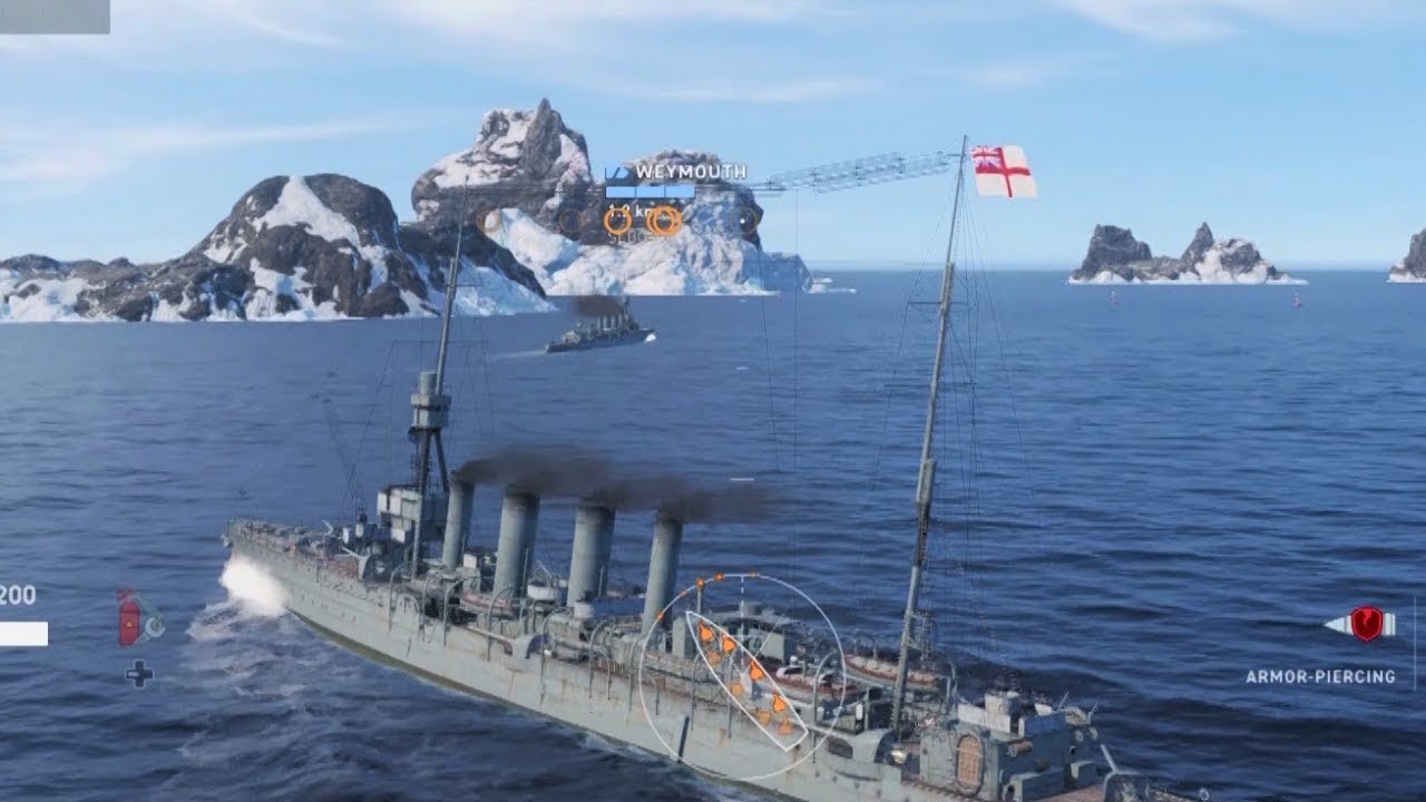 World of Warships: Legends - PS4 Gameplay (1080p60fps)
