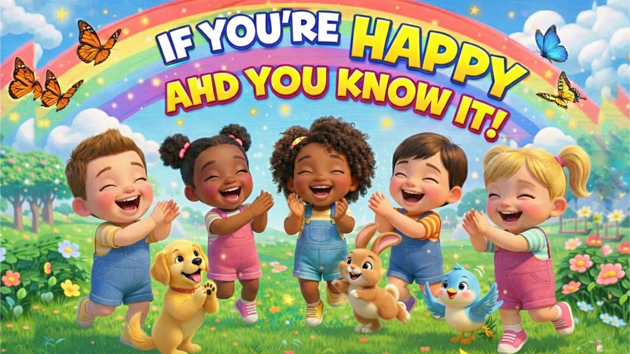 If You’re Happy And You Know It Clap Your Hands | @LiittleRaPa | Kids Songs & Nursery Rhymes