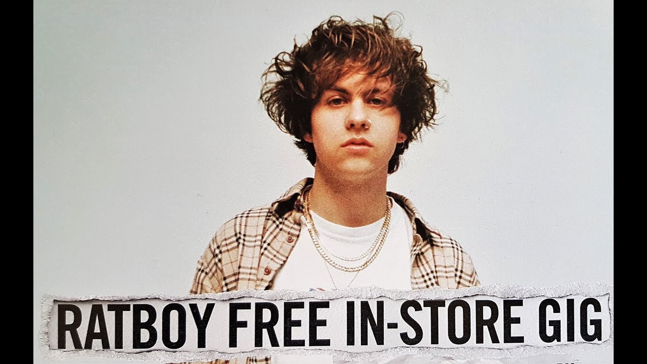 Rat Boy Live acoustic concert in Bristol at Dr  Martens shop.